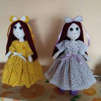 Bellissime bambole realizzate interamente a mano,