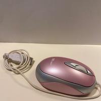 mouse ottico rosa