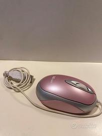 mouse ottico rosa
