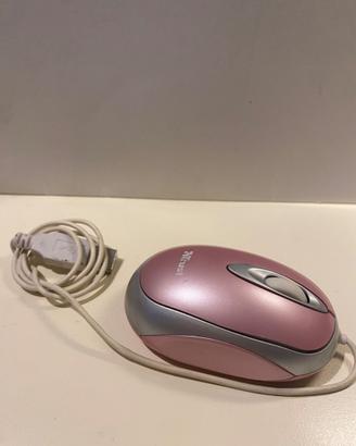 mouse ottico rosa