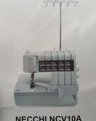 Necchi NCV10A
Macchina Tagliacuci  5 fili + Punto 