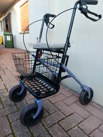Deambulatore rollator pieghevole "Mopedia"