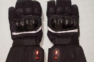 Guanti moto riscaldabili