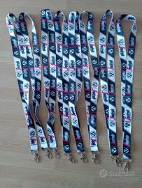 laccetti portapass/lanyard Virtus, Bologna fc, UCL