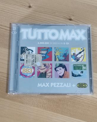 doppio CD Max Pezzali e 883 - tutto Max 