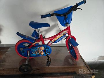 bicicletta bambino spiderman