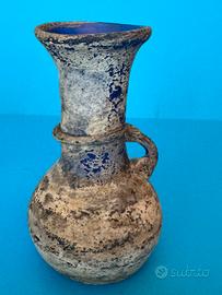 Vaso in vetro  "Scavo" di Murano