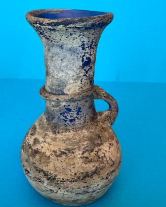 Vaso in vetro  "Scavo" di Murano