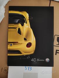 BROCHURE LIBRO ALFA ROMEO 4C SPIDER ANNO 2014