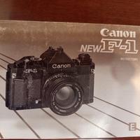 Manuale istruzioni Nikon 801 Canon f1 new