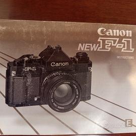 Manuale istruzioni Nikon 801 Canon f1 new