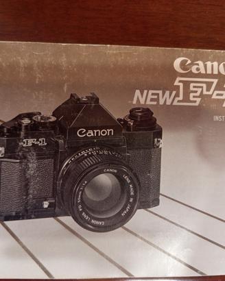 Manuale istruzioni Nikon 801 Canon f1 new