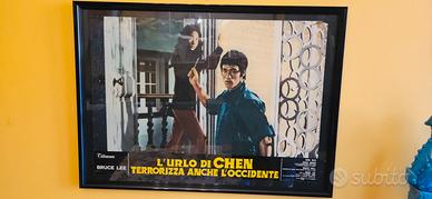 poster locandina Bruce Lee 1973 originale 