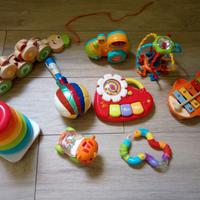 Set giochi prima infanzia 9 pezzi