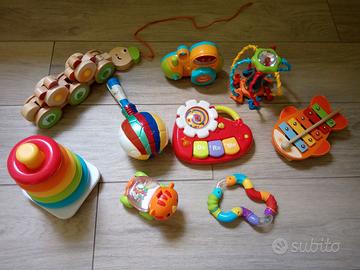 Set giochi prima infanzia 9 pezzi