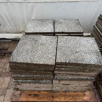 piastre ghiaino lavato bianco 50x50