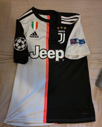 Lotto 3 maglie da calcio barcelona juventus m.city