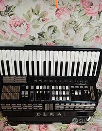 Fisarmonica midi ed elettrica Elka 120 bassi
