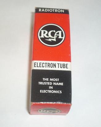 Valvola termoionica tubo a vuoto RCA tipo 6AN4