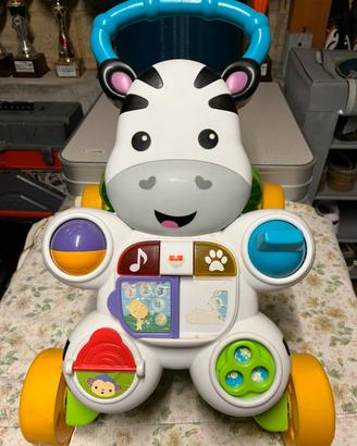 Fisher -price zebra primi passi