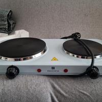 Fornello elettrico 2 piastrelle Electroline