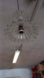 Lampadario in vetro di murano anni 50