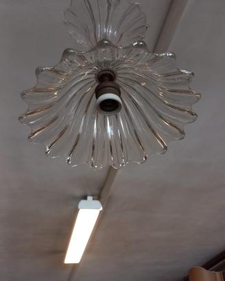 Lampadario in vetro di murano anni 50