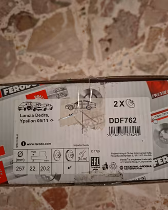 dischi e pasticche anteriori