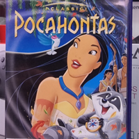 Pocahontas cartoon Disney Dvd