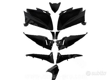KIT CARENE 10 PZ TMAX 530 2012>2014 NERO LUCIDO