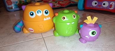 Fisher-Price Mostriciattoli Impilabili 