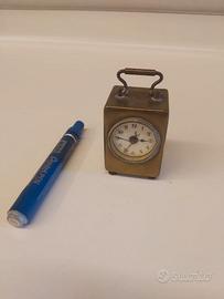 OROLOGIO DA TAVOLO CON SVEGLIA TEDESCO PRIMI '900