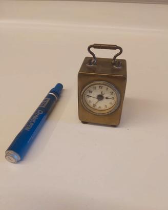 OROLOGIO DA TAVOLO CON SVEGLIA TEDESCO PRIMI '900