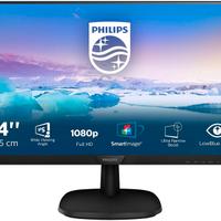 Monitor Philips 243V7QDAB 24" LED IPS NUOVO