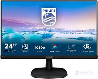 Monitor Philips 243V7QDAB 24" LED IPS NUOVO