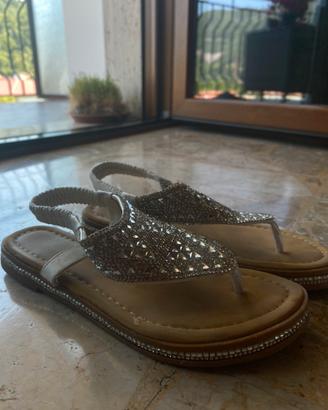 Infradito con strass