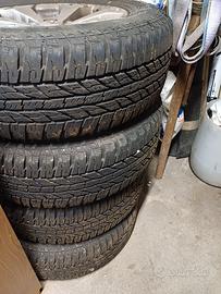 cerchi e gomme mitsubishi l200 245/65 r 17