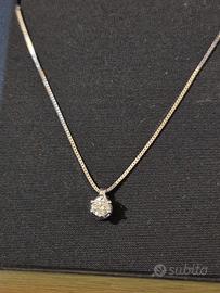 girocollo con Diamante 