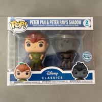 Funko Pop Disney Classics 2 Pack Peter Pan Shadow