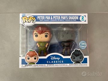 Funko Pop Disney Classics 2 Pack Peter Pan Shadow