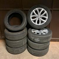 X Volkswagen Tiguan gomme estive ed invernali