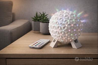 Lampada Geodesica RGB – Atmosfera Magica