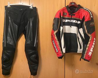 Tuta in pelle Spidi R Course taglia 52