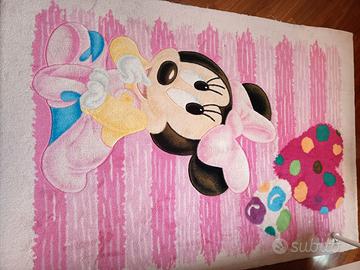 Tappeto Rosa Minnie
