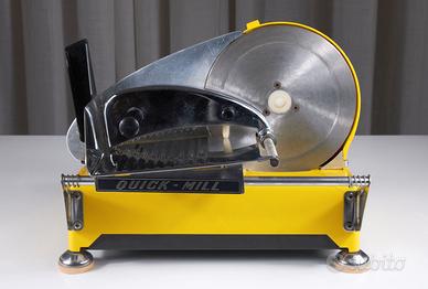 Affettatrice gialla Omre Quick Mill – anni ’70