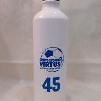 Borraccia acqua latta Sportivo Virtus Casalgrande 