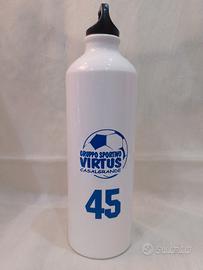 Borraccia acqua latta Sportivo Virtus Casalgrande 