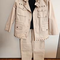 Completo John Richmond giacca + pantaloni 8-9 anni