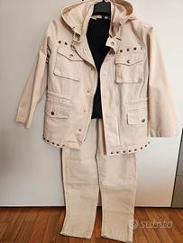 Completo John Richmond giacca + pantaloni 8-9 anni