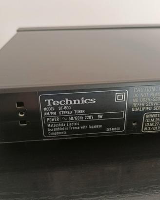 Sintonizzatore stereo al quarzo Thecnics ST-600